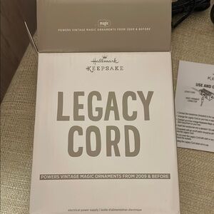 Hallmark Keepsake Legacy Cord